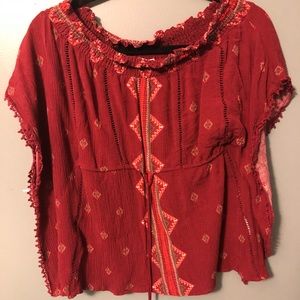 Skylar & Jade size medium off the shoulder top